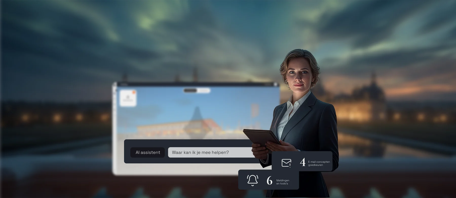 De to-dolijst in Constell met openstaande aanbetalingen, aantallen en offertes