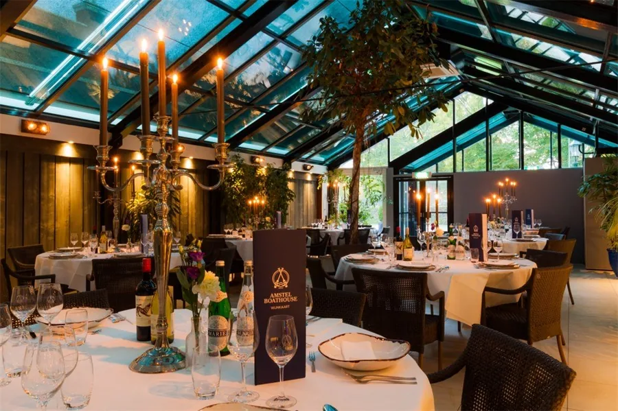 Een evenement bij Amstel Boathouse