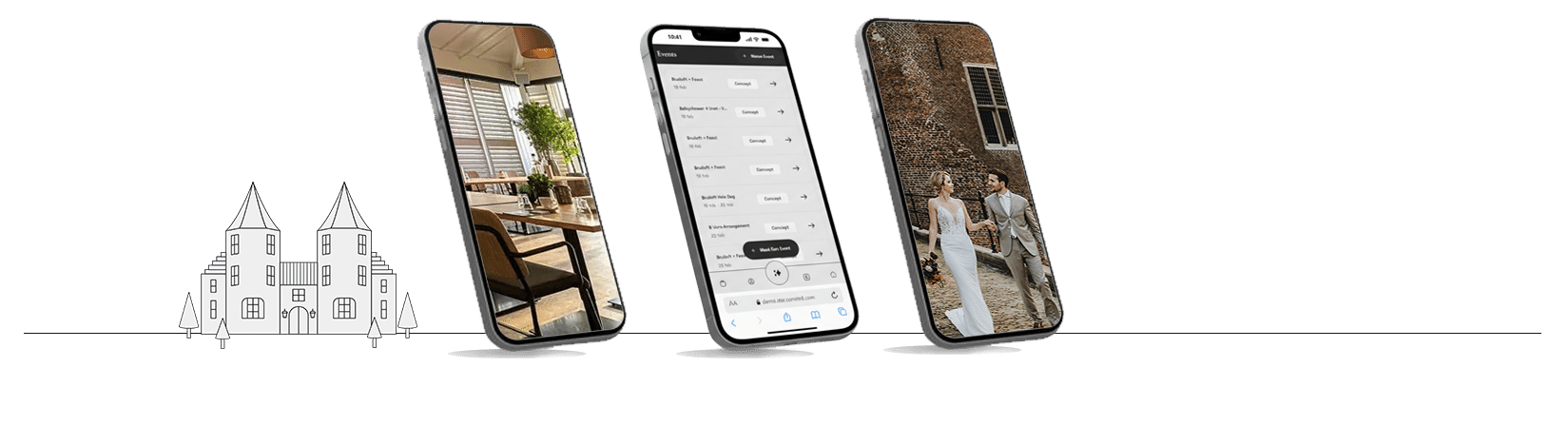Premium software voor trouw-, event- en vergaderlocaties